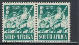 South Africa 1941 War Effort Infantry 1/2p Scott # 81 MH