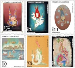 Turkey 2016 MNH Stamps Miniatures Ships Flowers Books