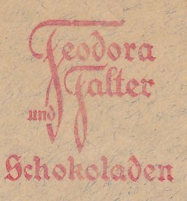 Meter cover Deutsches Reich / Germany 1929 Chocolate factory - Tangermunde