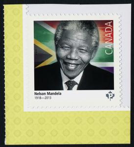 Canada 2806 MNH Nelson Mandela, Black History Month