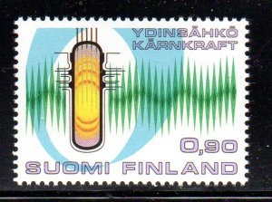 Finland Sc 596 1977 Nucelar Power Station stamp mint NH