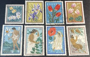 GREECE # 624-631-USED---COMPLETE SET---1958