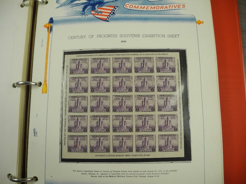 US, Amazing Mint  Stamp Collection in Lindner pages, mounted on White Ace pages