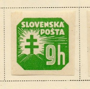 Czechoslovakia 1939 Early Issue Fine Mint Hinged 9h. NW-168116