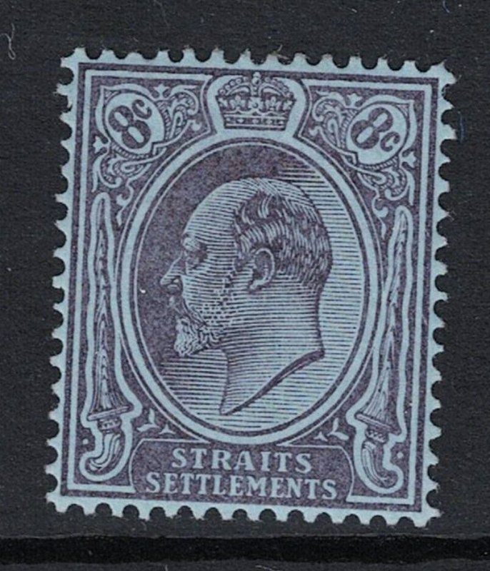 Straits Settlements SG# 126 Mint Hinged / Small Hinge Rem - S20335