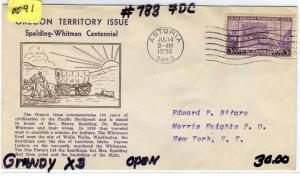 #783, FDC, GRANDY, CV=$32.00, (2012), X4