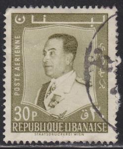 Lebanon C279 President Fuad Chehab 1960