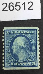 US STAMPS #458 MINT OG H LOT #26512