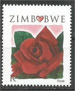 ZIMBABWE, 2008, MNH K, Valentine's Day Scott