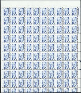 2170, Miscut Complete Sheet of 100 Stamps - Very Unusual Error!