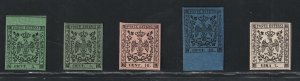 1852 Modena, # 7/11, With dot after digits, MNH**