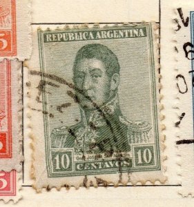 Argentine Republic 1917-22 Early Issue Fine Used 10c. 183033