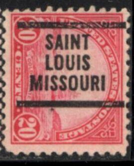 US Stamp #567xL4E - Golden Gate - Regular Issue 1922-5 Precancel INVERT