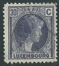 Great Starter Collection of Early Luxembourg Used Stamps