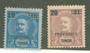 Timor #81/82 Unused Single (Complete Set)