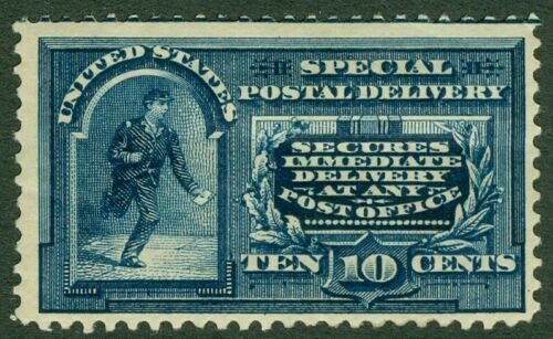 EDW1949SELL : USA 1895 Scott #E5 Mint Original Gum Hinged. Small thin. Cat $210. 