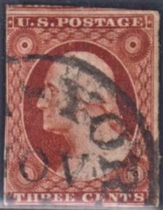 US 10a Early Classics F - VF Used cv $145