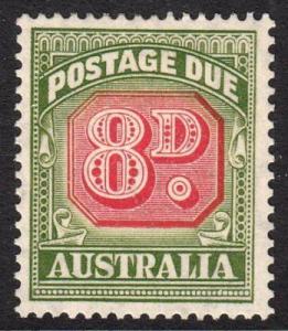AUSTRALIA J79 Mint '57 8d Postage Due $22.50