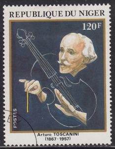 Niger 574 CTO 1982 Arturo Toscanini, Composer