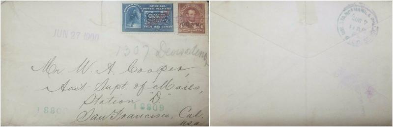 O) 1900 Guam, asegura la entrega inmediata 10 centavos Azul En Combo, Lincoln 4 centavos 