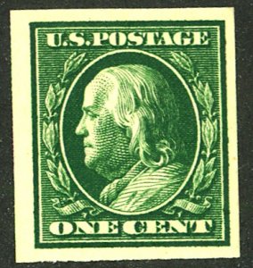 U.S. #383 MINT OG VLH