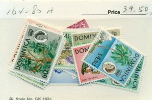 DOMINICA #164-80, Mint Hinged, Scott $39.50