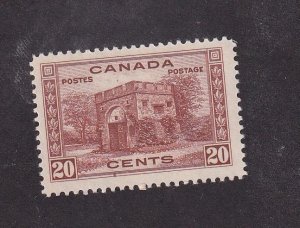 CANADA # 243 VF-MNH FORT GARRY GATE CAT VALUE $37.50 CHEAP LISTING
