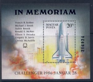 Hungary 2971 MNH Space Shuttle Challenger