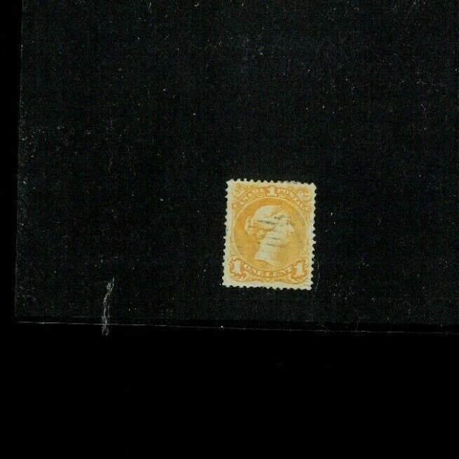 Canada  #23 F-VF Used. Cat.250.00 @40% - 2