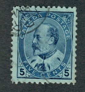 Canada #91 used single
