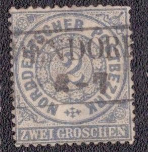 North German Confederation - 17 1869 Used