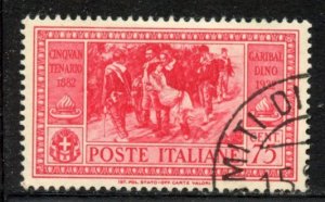 Italy #285, Used.