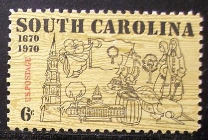1407 MNH 6c South Carolina (5204)