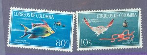 Colombia #760-761  Single (Complete Set)