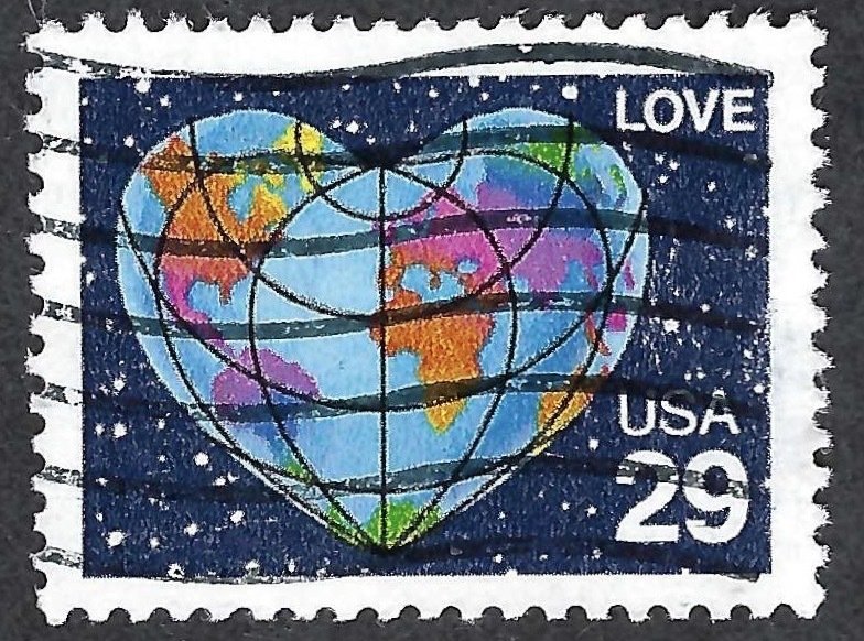 United States #2535 29¢ Love (1991).  Used.