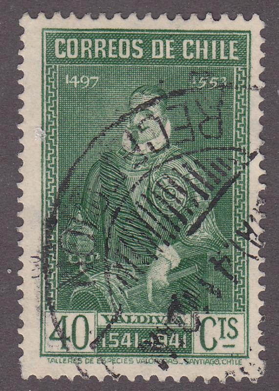 Chile 212 Spanish Conquistador Pedro de Valdivia 1941