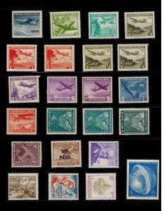 Chile MNH  MH airmails