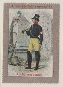 Germany - Past Postal Service Vignette Advertising Stamp, Series 1 #8 - NG
