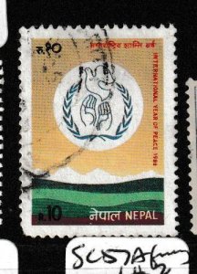 Nepal Peace SC 452 MNH (4ghs)