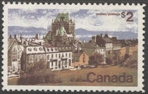 CANADA 1972 Sc 601  Used VF $2 Quebec