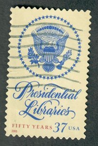 3930 Presidential Libraries used Single