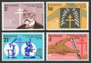 Bahamas 505-508,MNH.Michel 503-506. Tuberculosis bacillus-100,1982.Dr.R.Koch.