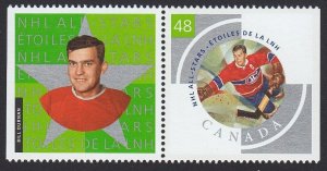 HOCKEY NHL * BILL DURNAN * Canada 2003 #1971f MNH Stamp w/tab FROM PANE