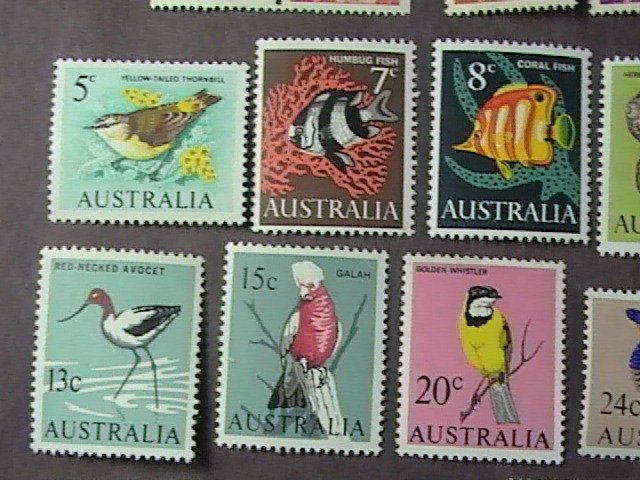 AUSTRALIA # 394-417-MINT NEVER/HINGED--COMPLETE SET------1966-71