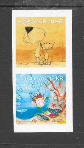 FAROE ISLANDS #539a (R) CHILDREN'S BOOKS MNH