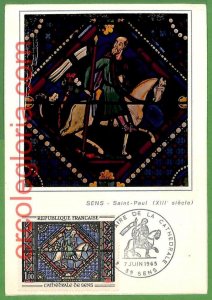 32662 - FRANCE - MAXIMUM CARD - 1965 - ART-