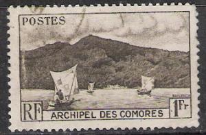 Comoro Islands #32 Anjouan Bay Used