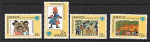 JAMAICA SG489/92 1979 CHRISTMAS MNH