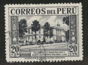 Peru  Scott 364 used stamp 