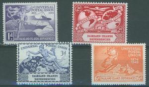 Falkland Islands SC# 1L14-7 UPU Set of 4, MLH